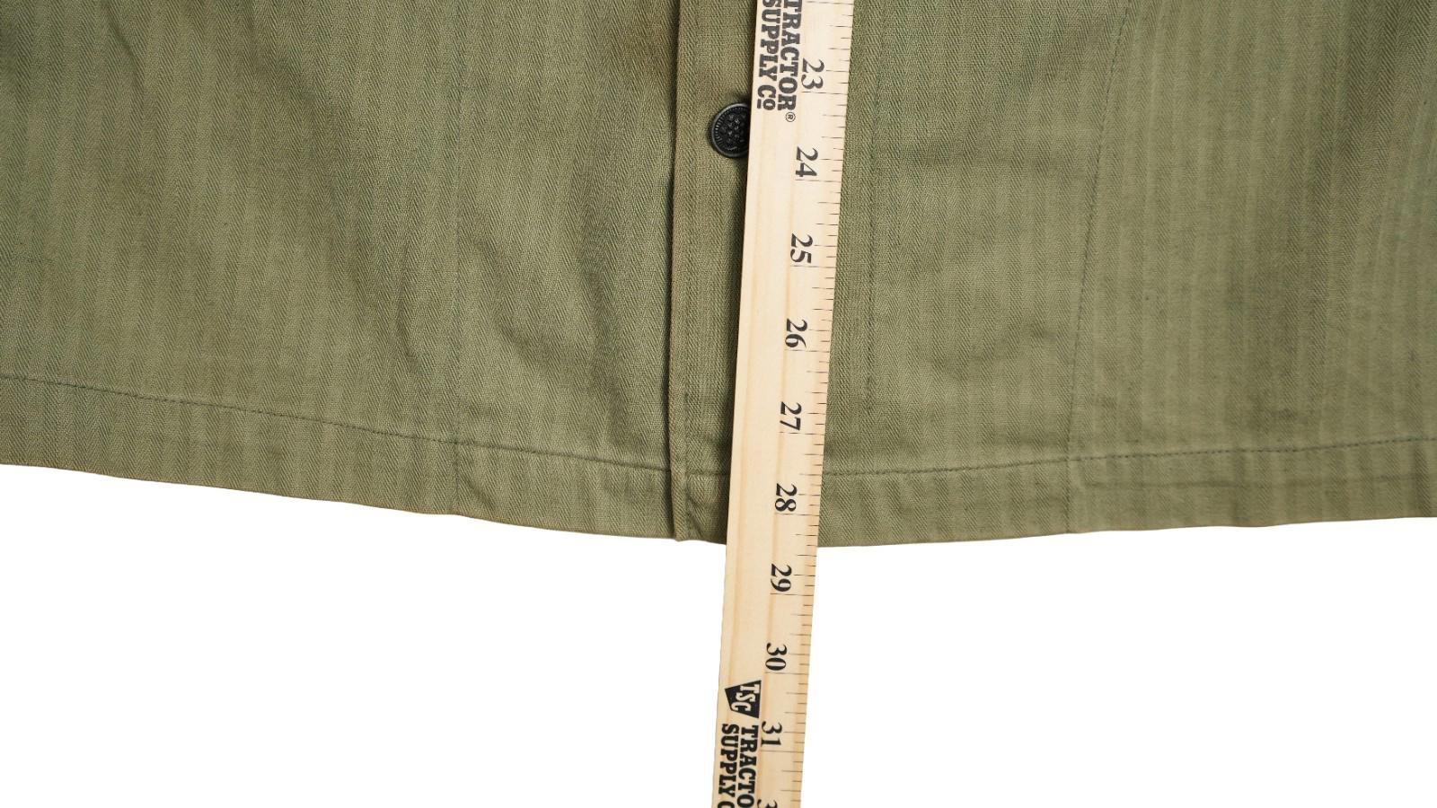 WWII US Army HBT Field Work Jacket - Small