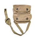 Genuine WWII USMC 2-Cell Grenade Pouch