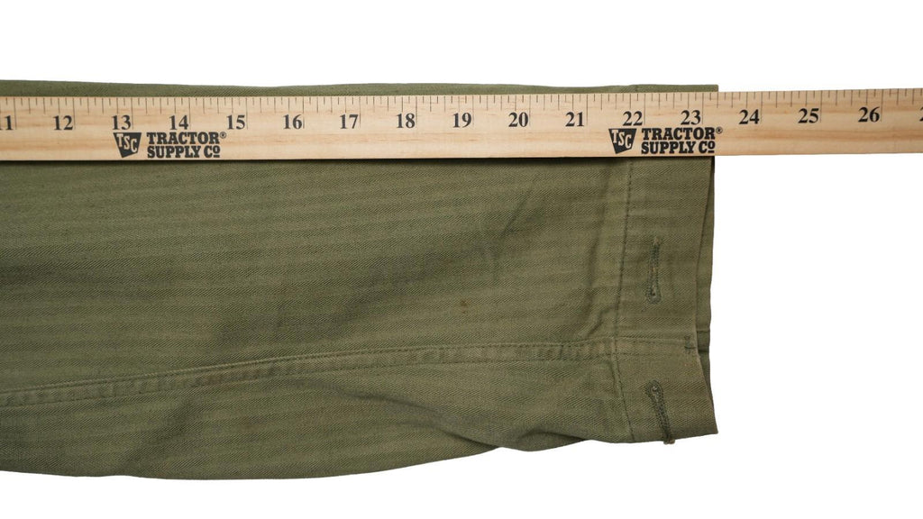WWII US Army HBT Field Work Jacket - Small