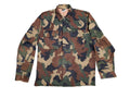 Hungarian 90M Woodland Field Jacket Combat Shirt - Large