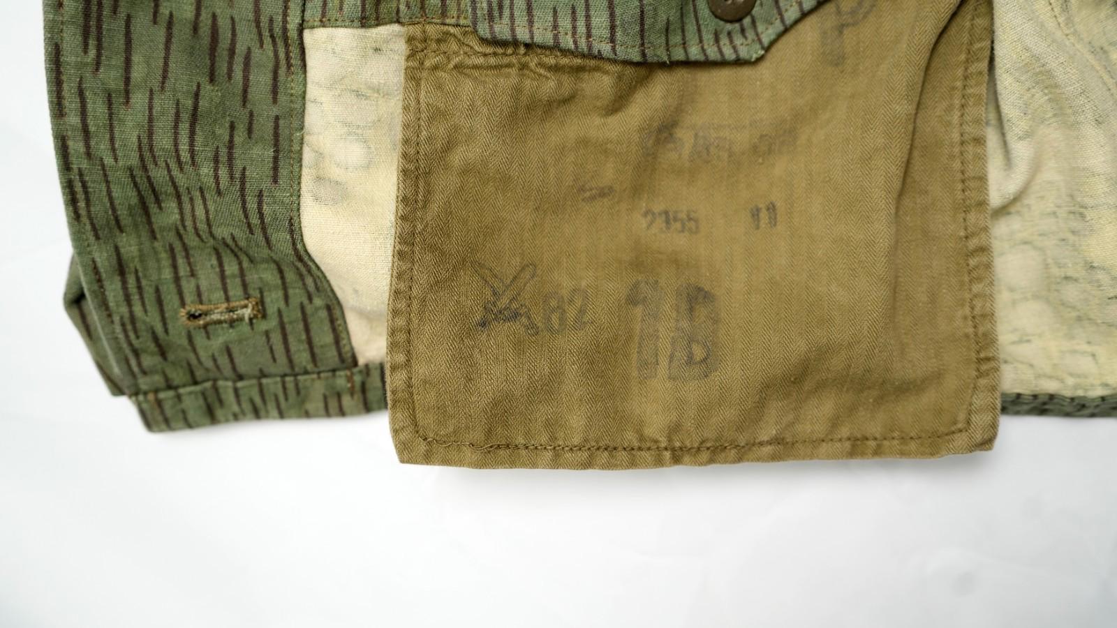 1960s Czech Army M60 / Vz60 Rain Drop Camo Field Jacket  Large Short 1962 Dated