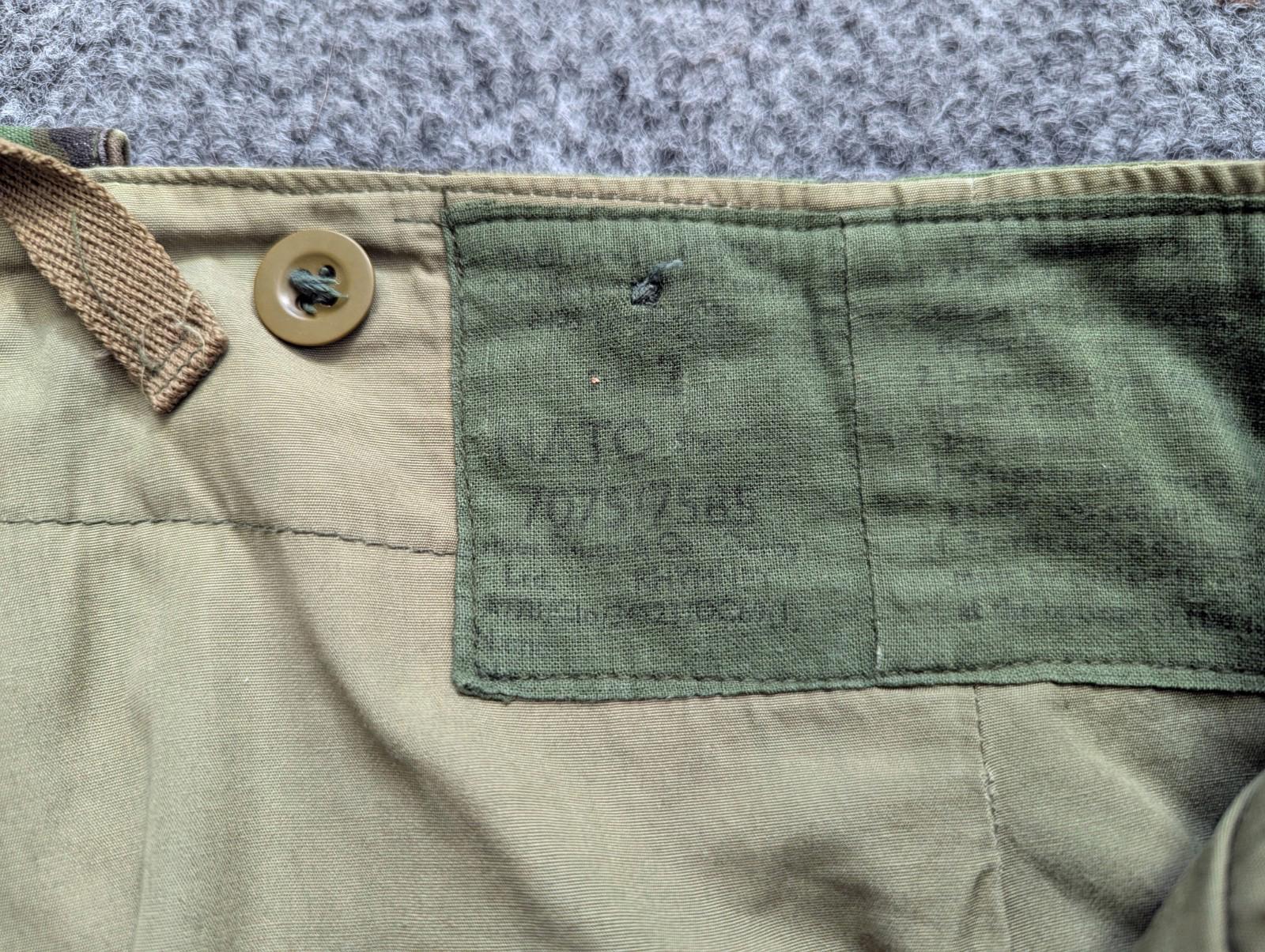 1968 Pattern British Army DPM Trousers - 33x29