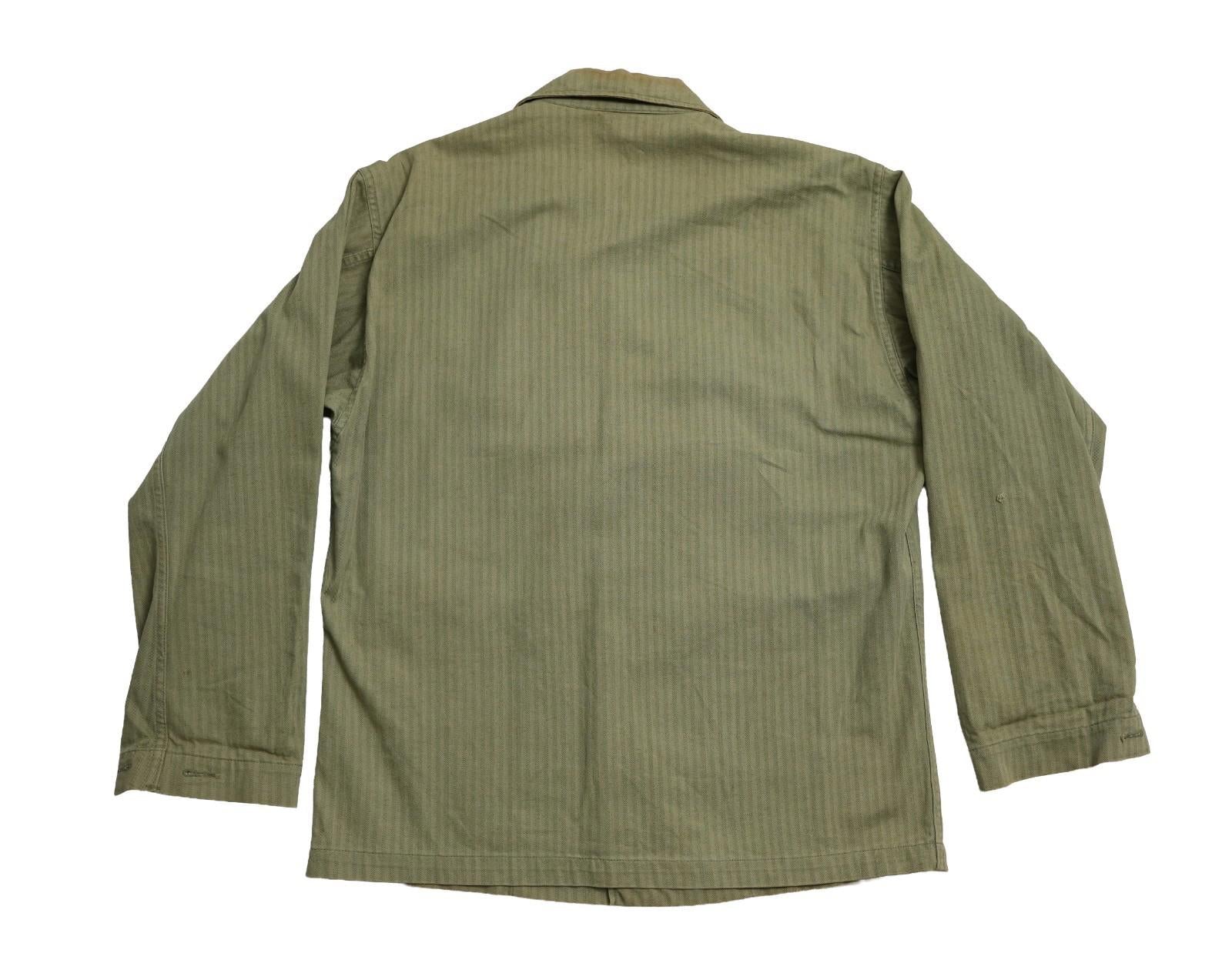 WWII US Army HBT Field Work Jacket - Small