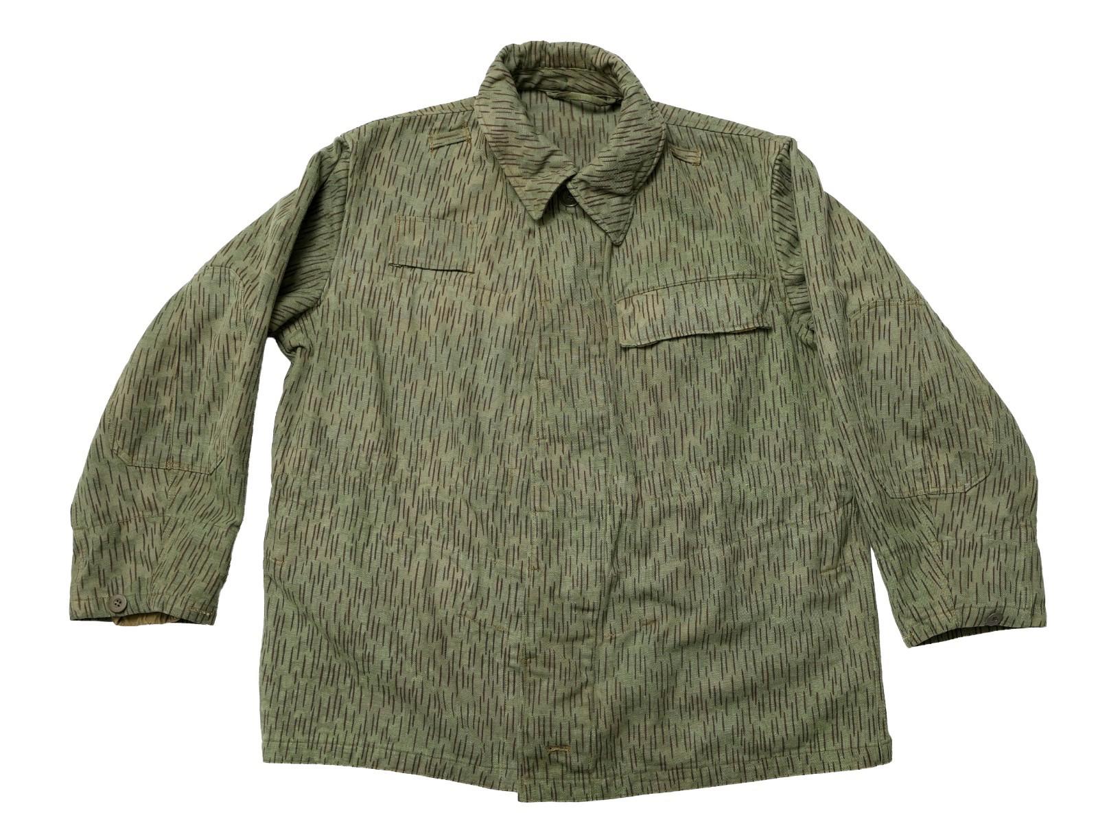1960s Czech Army M60 / Vz60 Rain Drop Camo Field Jacket  Large Short 1962 Dated